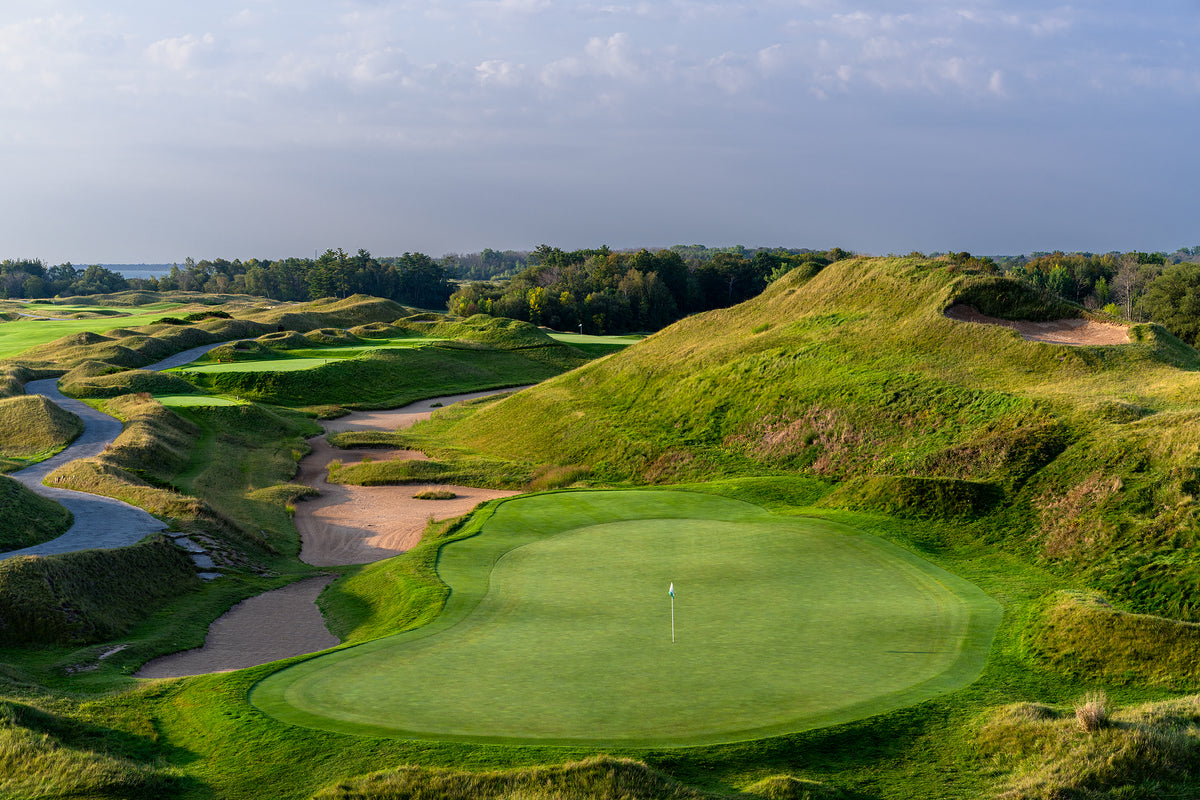 11th Hole, Whistling Straits Irish Course Evan Schiller Photography
