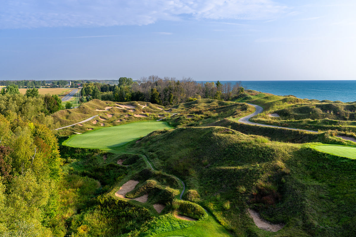 13th Hole, Whistling Straits Irish Course Evan Schiller Photography