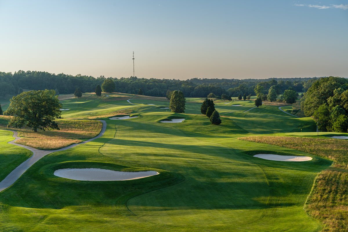 1st Hole, French Lick Ross Course Evan Schiller Photography