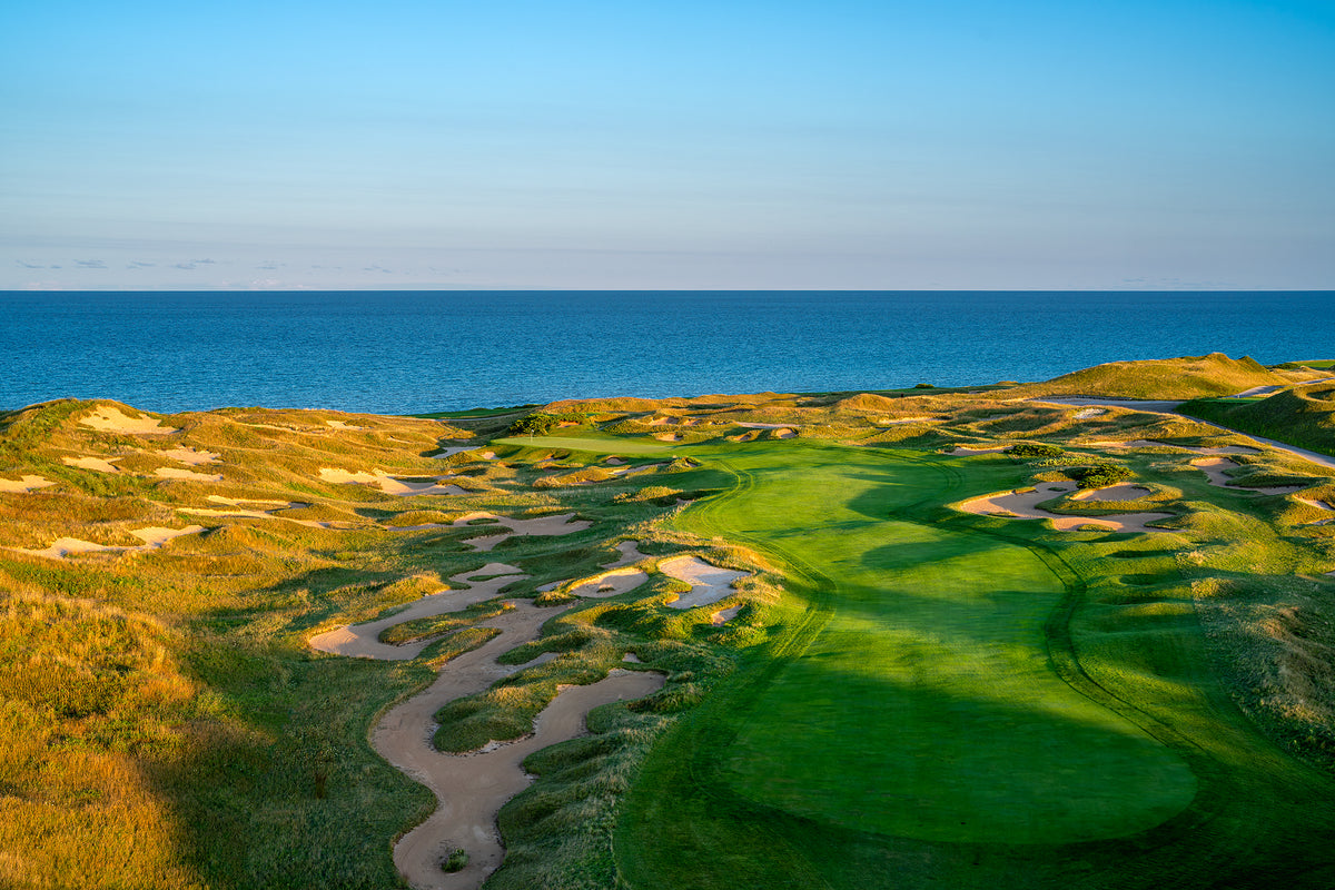 1st Hole, Whistling Straits Straits Course Evan Schiller Photography