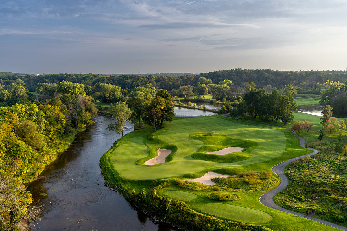 9th Hole, Blackwolf Run - River Course – Evan Schiller Photography