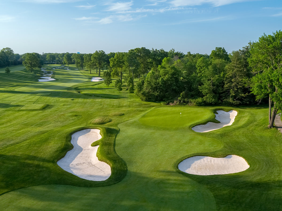 Quaker Ridge Gold Course Logo 13th Hole, Quaker Ridge Golf Club – Evan Schiller Photography