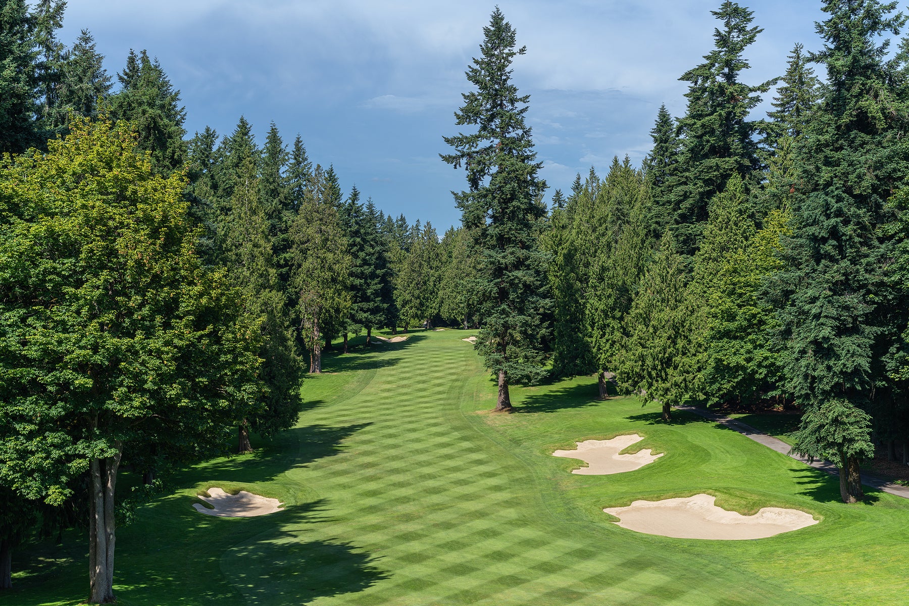 6th Hole, Sahalee Country Club - South Course – Evan Schiller Photography