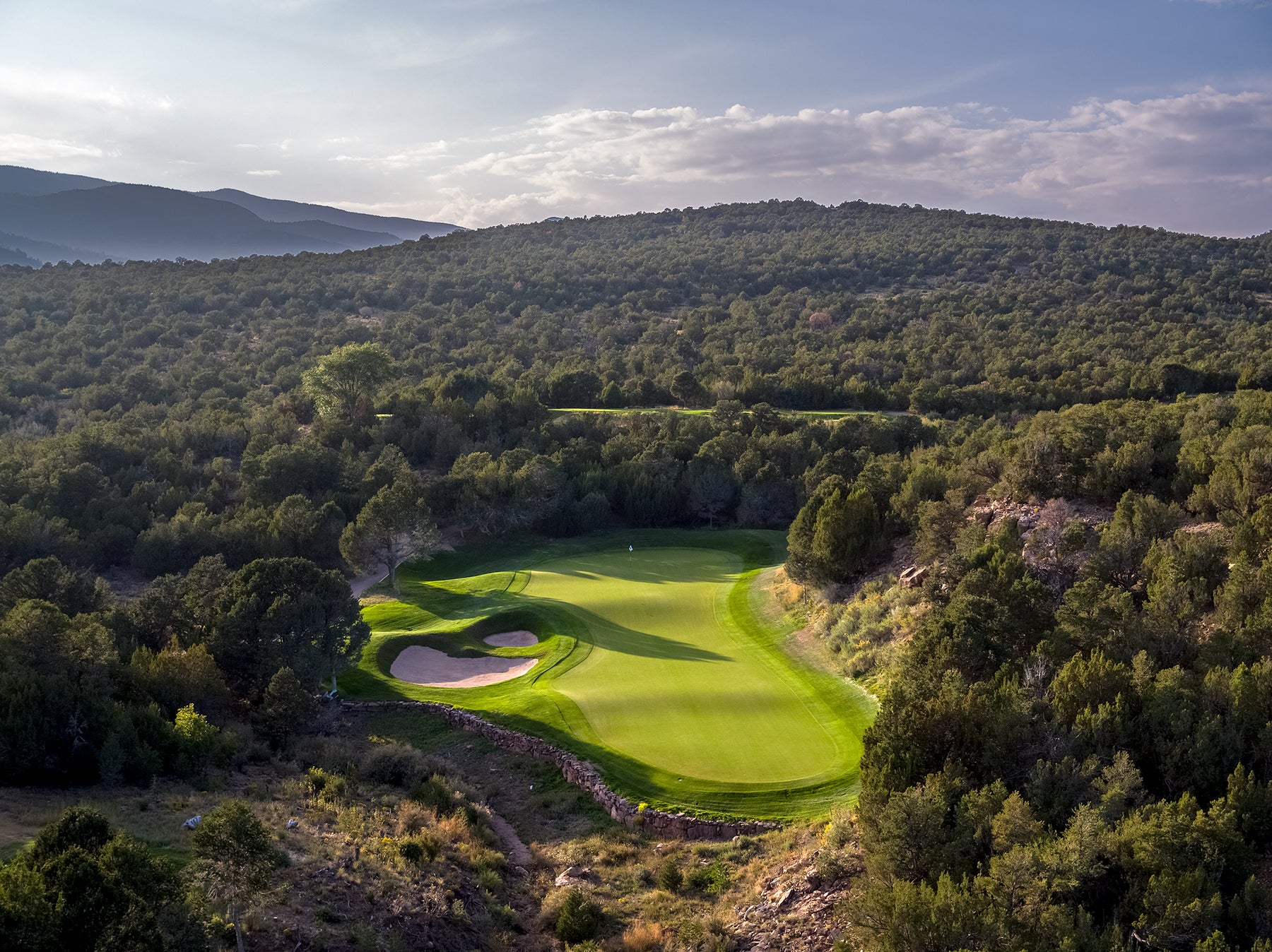 4th Hole, Paako Ridge Golf Club – Evan Schiller Photography