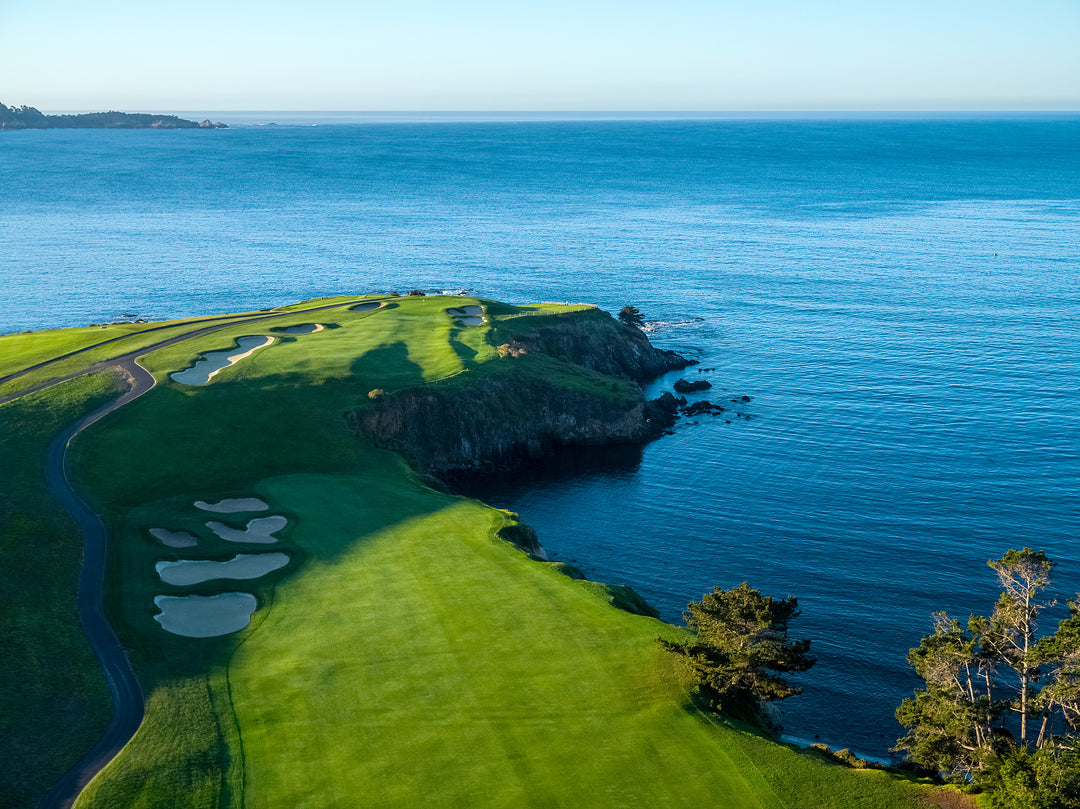 Pebble Beach Golf Course outlet Arial Photo 16 x 20 Framed Print