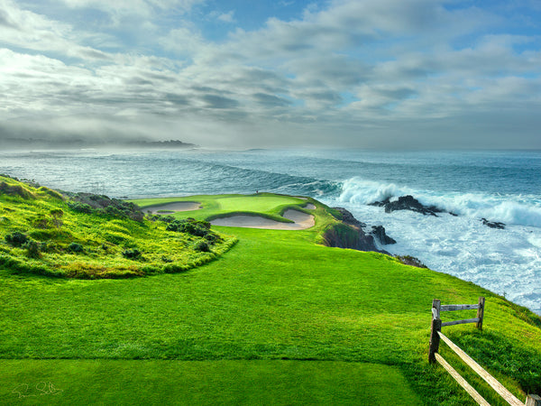 7th Hole, Pebble Beach Golf Links – Evan Schiller Photography